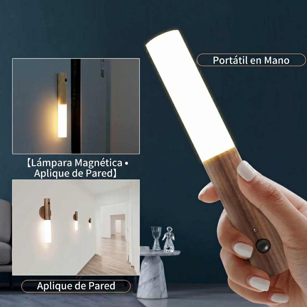 Luz Nocturna LED con Sensor de Movimiento - Colección iluminacíon de Pared