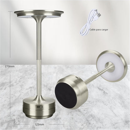 Aura Premiun – Lámpara de Mesa Inalámbrica para Ambientes Sofisticados