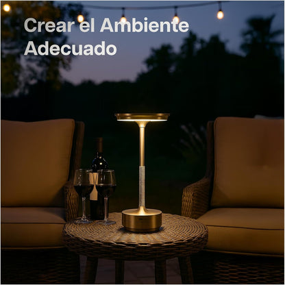 Aura Premiun – Lámpara de Mesa Inalámbrica para Ambientes Sofisticados