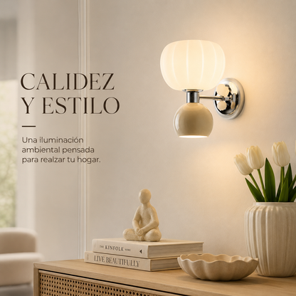 Alba Duna™ – Aplique Escultural Orgánico – Velora Wall