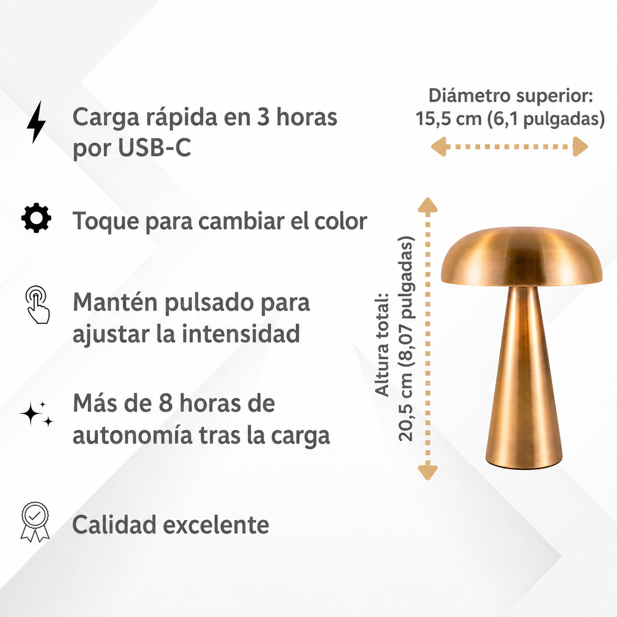 Yokohama Atelier™ – Lámpara de Mesa Inalámbrica – Lúmina Mesa