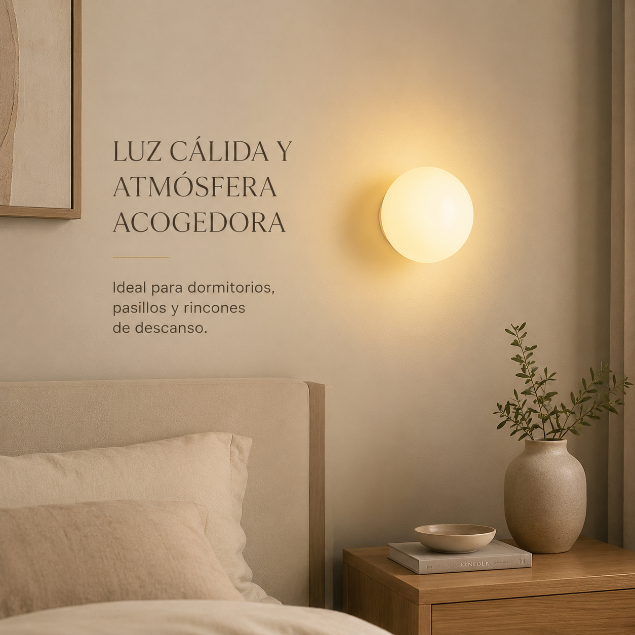 Éclat Orb™ – Aplique Bauhaus de Cristal Opal – Velora Wall