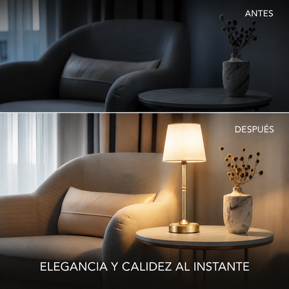 Budapest Atelier™ – Lámpara de Mesa Inalámbrica – Lúmina Mesa