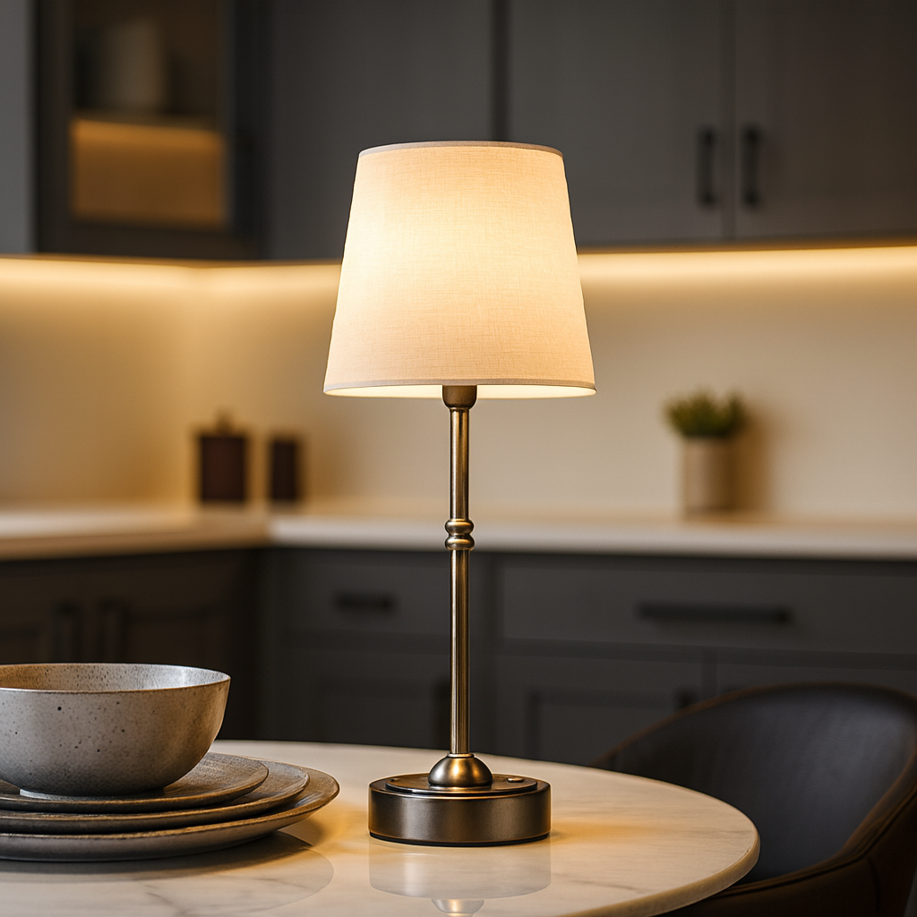 Budapest Atelier™ – Lámpara de Mesa Inalámbrica – Lúmina Mesa