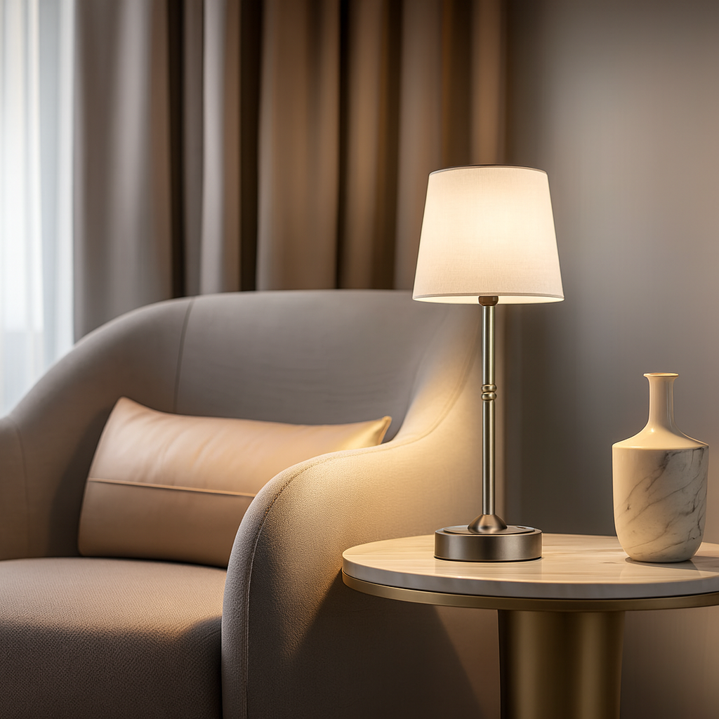 Budapest Atelier™ – Lámpara de Mesa Inalámbrica – Lúmina Mesa
