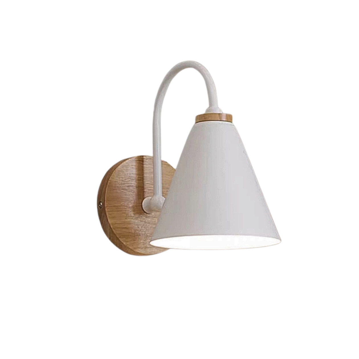 Lámpara de Pared Nórdica de Madera Macaron – Velora Wall