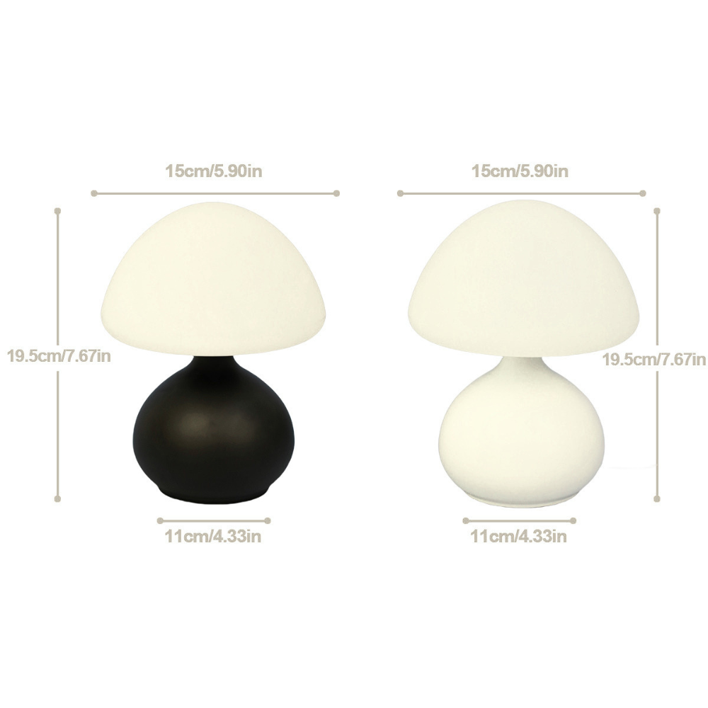 Lámpara Mushroom Moderna – Colección Iluminación de Mesa