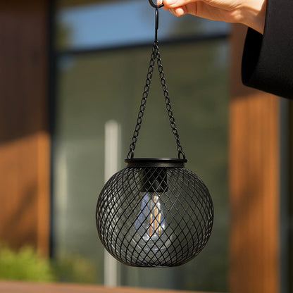 Luna Veranda™ – Farol Solar Colgante para Jardín – Velora Outdoor