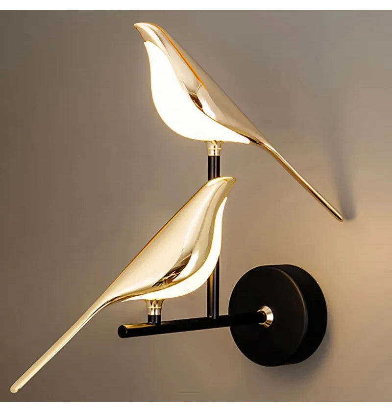 Lámpara de Pared Birdy Dorada