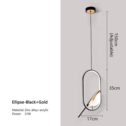 Lámpara Suspendida Birdy LED - Colecciõn iluminacíon de techo