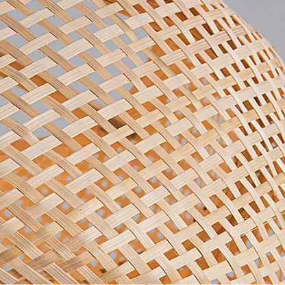 Lámpara Colgante Artesanal de Bambú para Ambientes Japandi – Noctis Ceiling