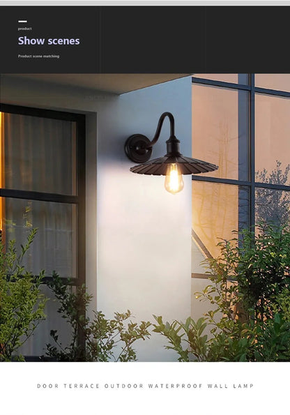 Aplique Exterior Impermeable de Inspiración Arquitectónica – Velora Wall