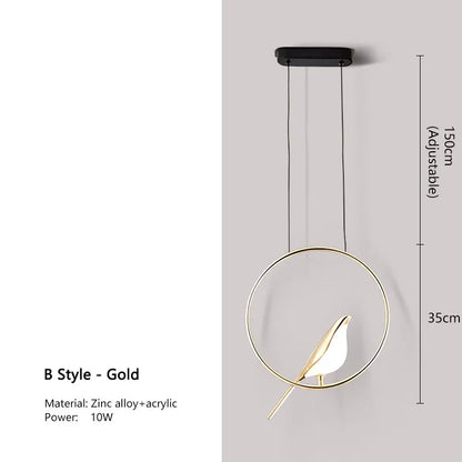 Lámpara Suspendida Birdy LED - Colecciõn iluminacíon de techo