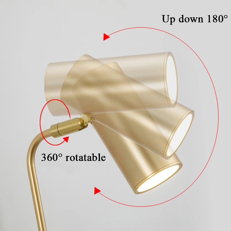 Aplique de Lectura Articulado para Dormitorio y Descanso – Velora Wall