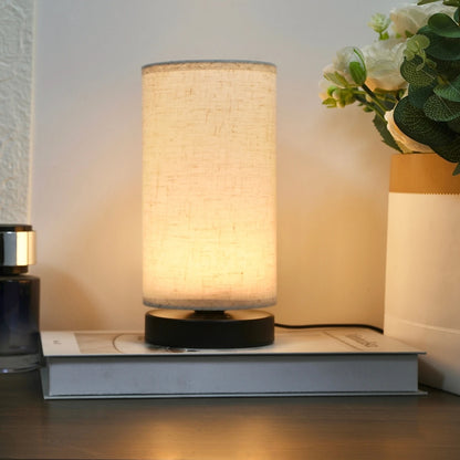 Lámpara de Mesa Nórdica de Tela - Colección iluminacíon de mesa