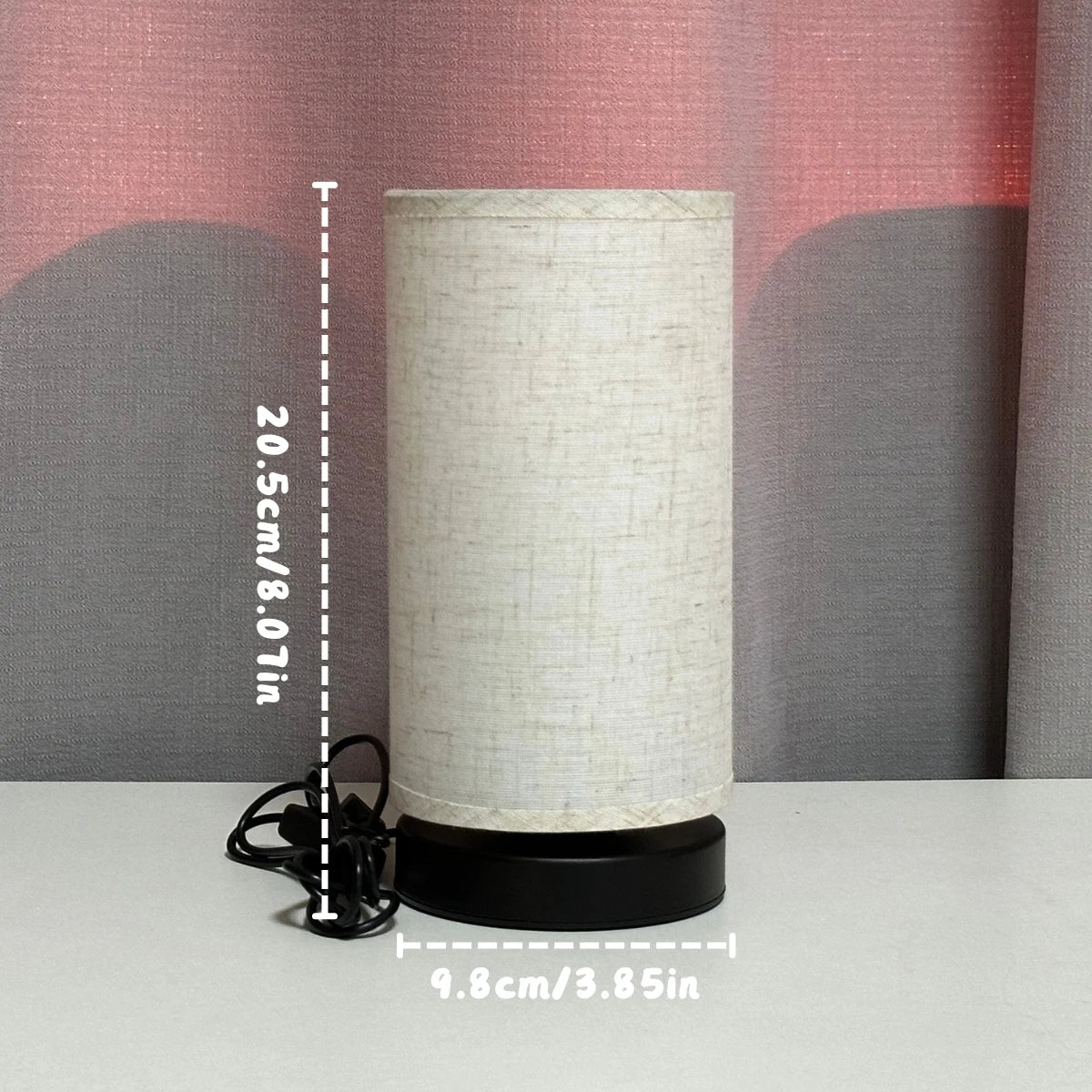 Lámpara de Mesa Nórdica de Tela - Colección iluminacíon de mesa