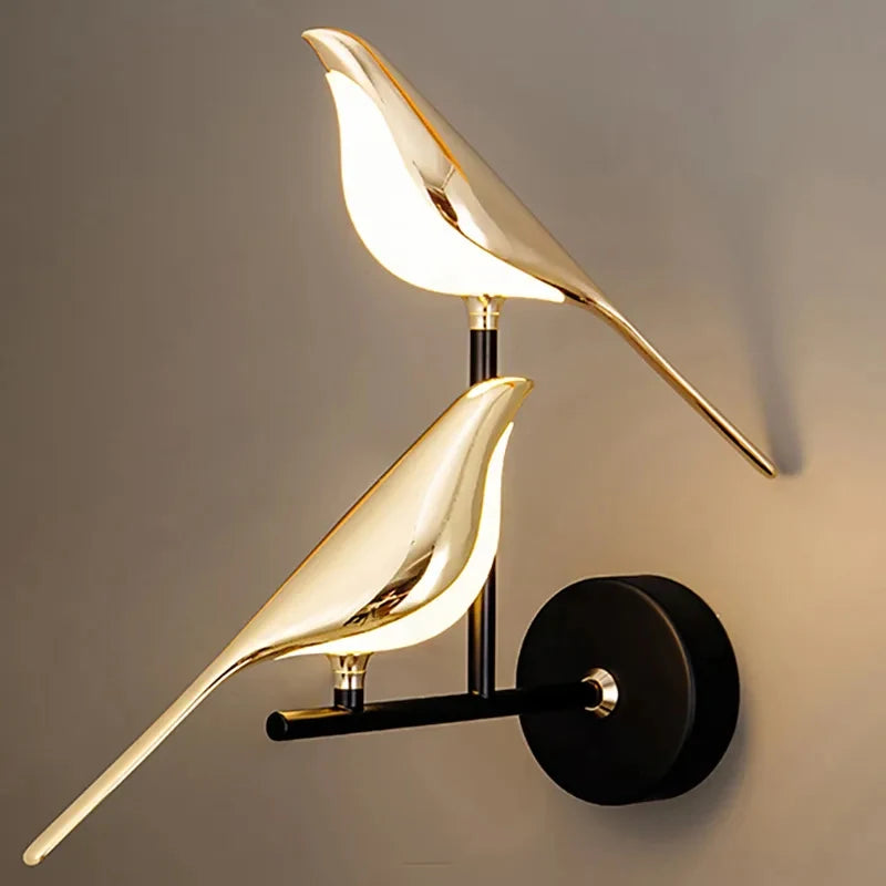 Lámpara de Pared Birdy Dorada