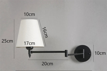 Aplique Articulado de Pared para Lectura y Ambiente – Velora Wall