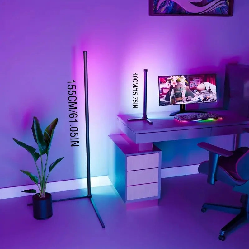 Lámpara de Pie Atmosférica Inteligente para Ambientes Inmersivos – Aureo Floor