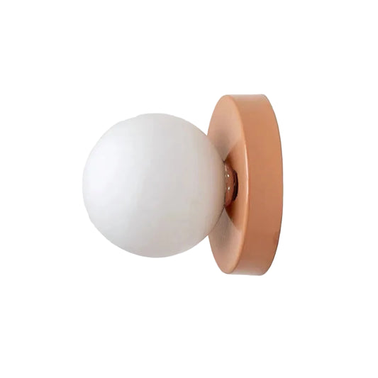 Velora Macaron™ – Aplique de Pared Esférico E27