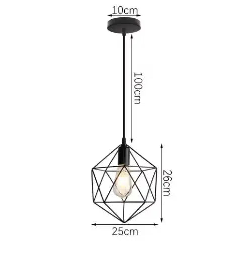 Lámpara Colgante Vintage Industrial - Colección  Iluminación de Techo,Noctis Ceiling