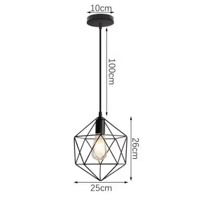 Lámpara Colgante Vintage Industrial - Colección  Iluminación de Techo,Noctis Ceiling