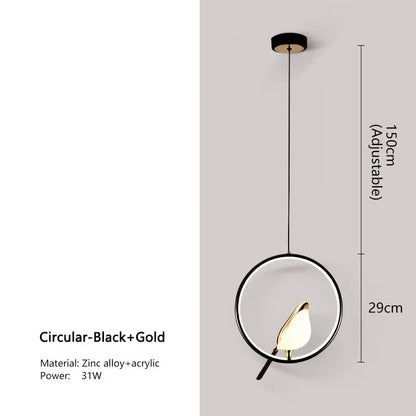 Lámpara Suspendida Birdy LED - Colecciõn iluminacíon de techo