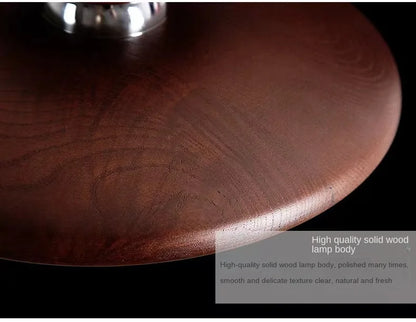 Lámpara de Techo Minimalista de Madera Natural – Noctis Ceiling