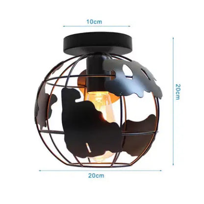 Lámpara Colgante Vintage Industrial - Colección  Iluminación de Techo,Noctis Ceiling