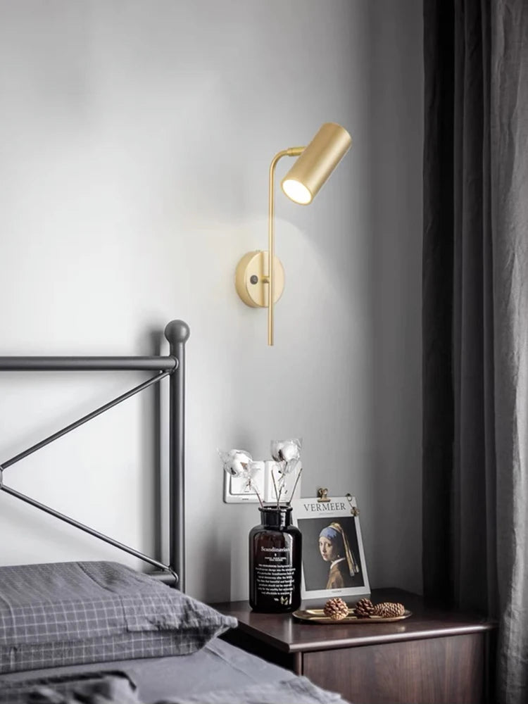 Aplique de Lectura Articulado para Dormitorio y Descanso – Velora Wall
