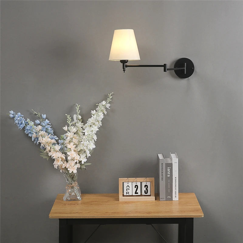 Aplique Articulado de Pared para Lectura y Ambiente – Velora Wall