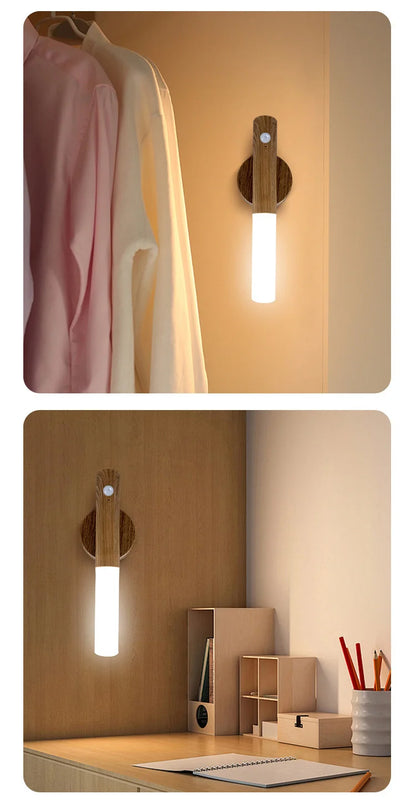 Luz Nocturna LED con Sensor de Movimiento - Colección iluminacíon de Pared