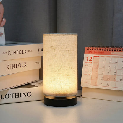 Lámpara de Mesa Nórdica de Tela - Colección iluminacíon de mesa