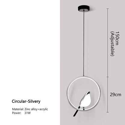 Lámpara Suspendida Birdy LED - Colecciõn iluminacíon de techo