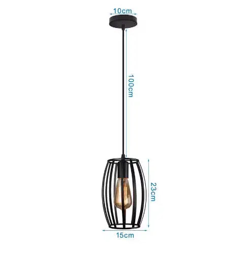 Lámpara Colgante Vintage Industrial - Colección  Iluminación de Techo,Noctis Ceiling