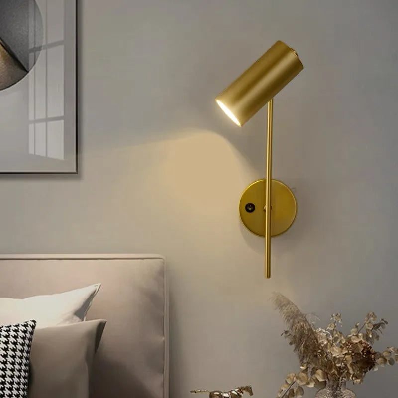 Aplique de Lectura Articulado para Dormitorio y Descanso – Velora Wall