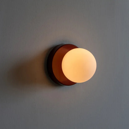 Velora Macaron™ – Aplique de Pared Esférico E27