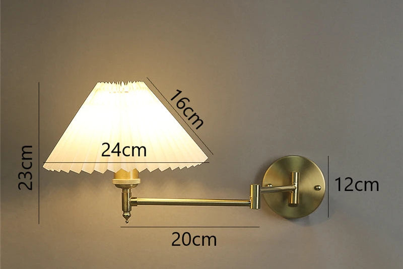 Aplique Articulado de Pared para Lectura y Ambiente – Velora Wall