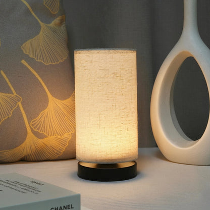 Lámpara de Mesa Nórdica de Tela - Colección iluminacíon de mesa