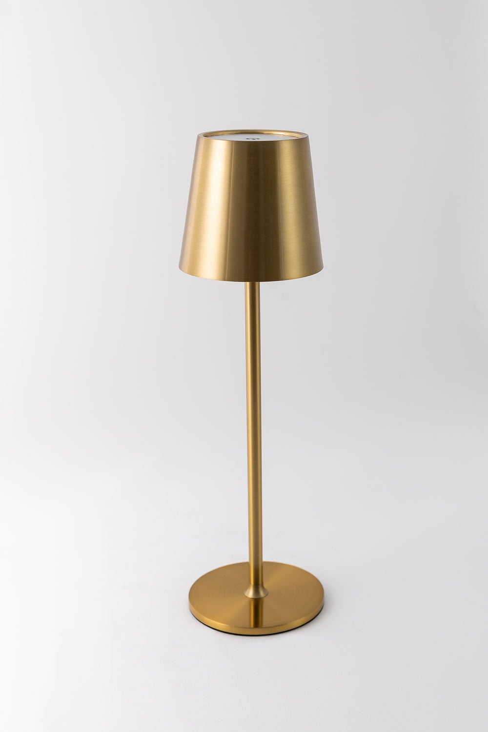 Lámpara de mesa LED inalámbrica en hierro Albaid