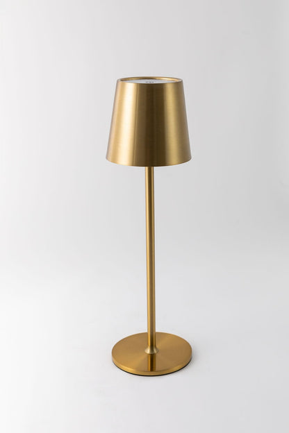 Lámpara de mesa LED inalámbrica en hierro Albaid