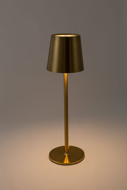 Lámpara de mesa LED inalámbrica en hierro Albaid