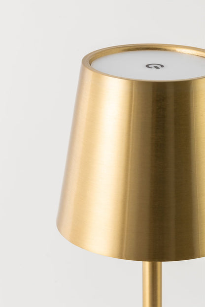 Lámpara de mesa LED inalámbrica en hierro Albaid